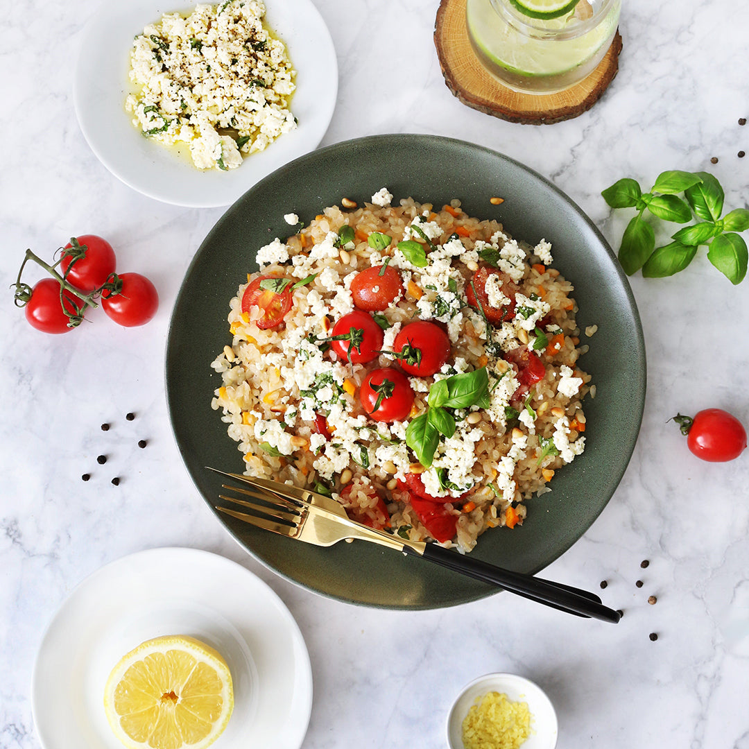 Risotto al pomodoro e limone