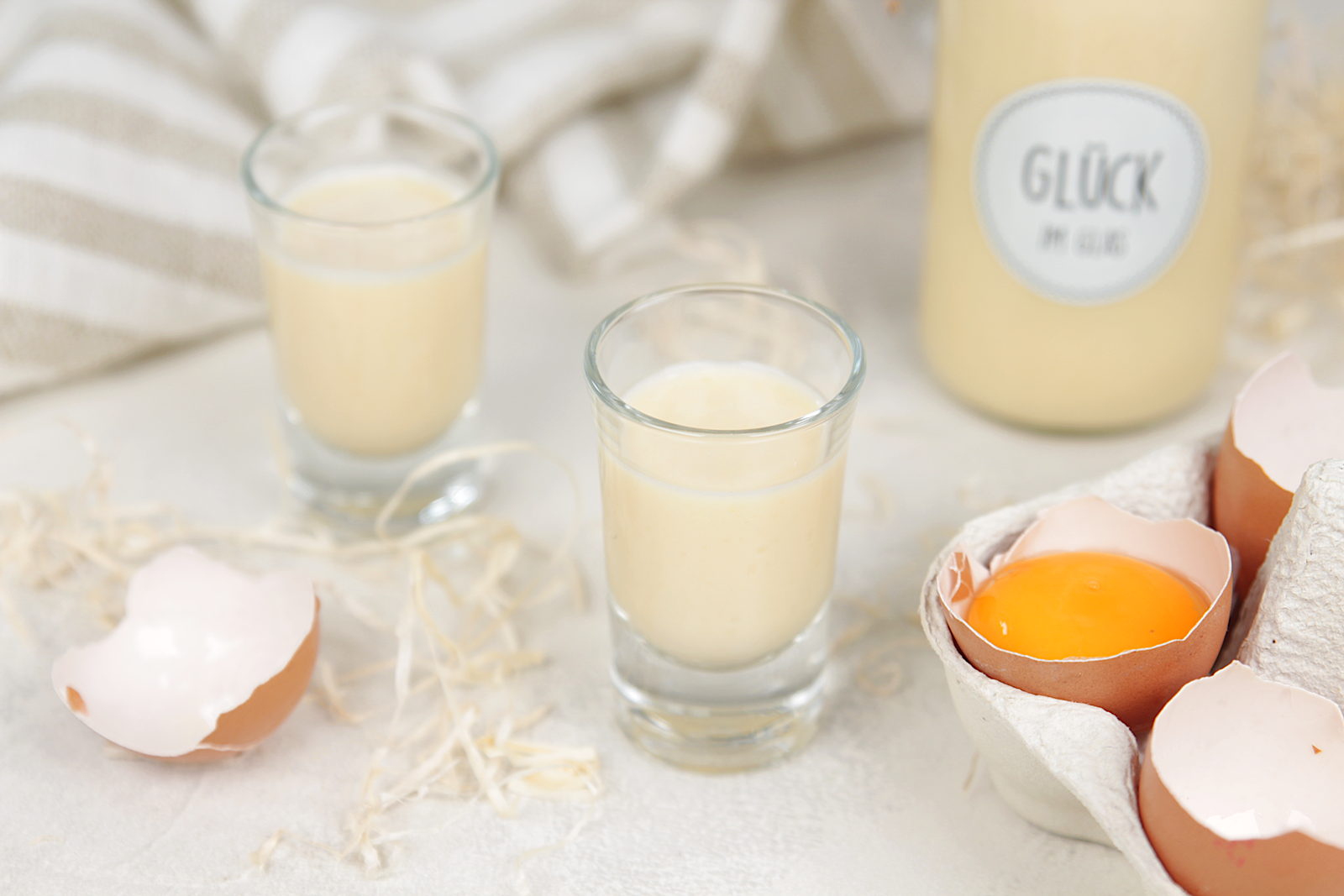 Keto Eierlikör ohne Alkohol