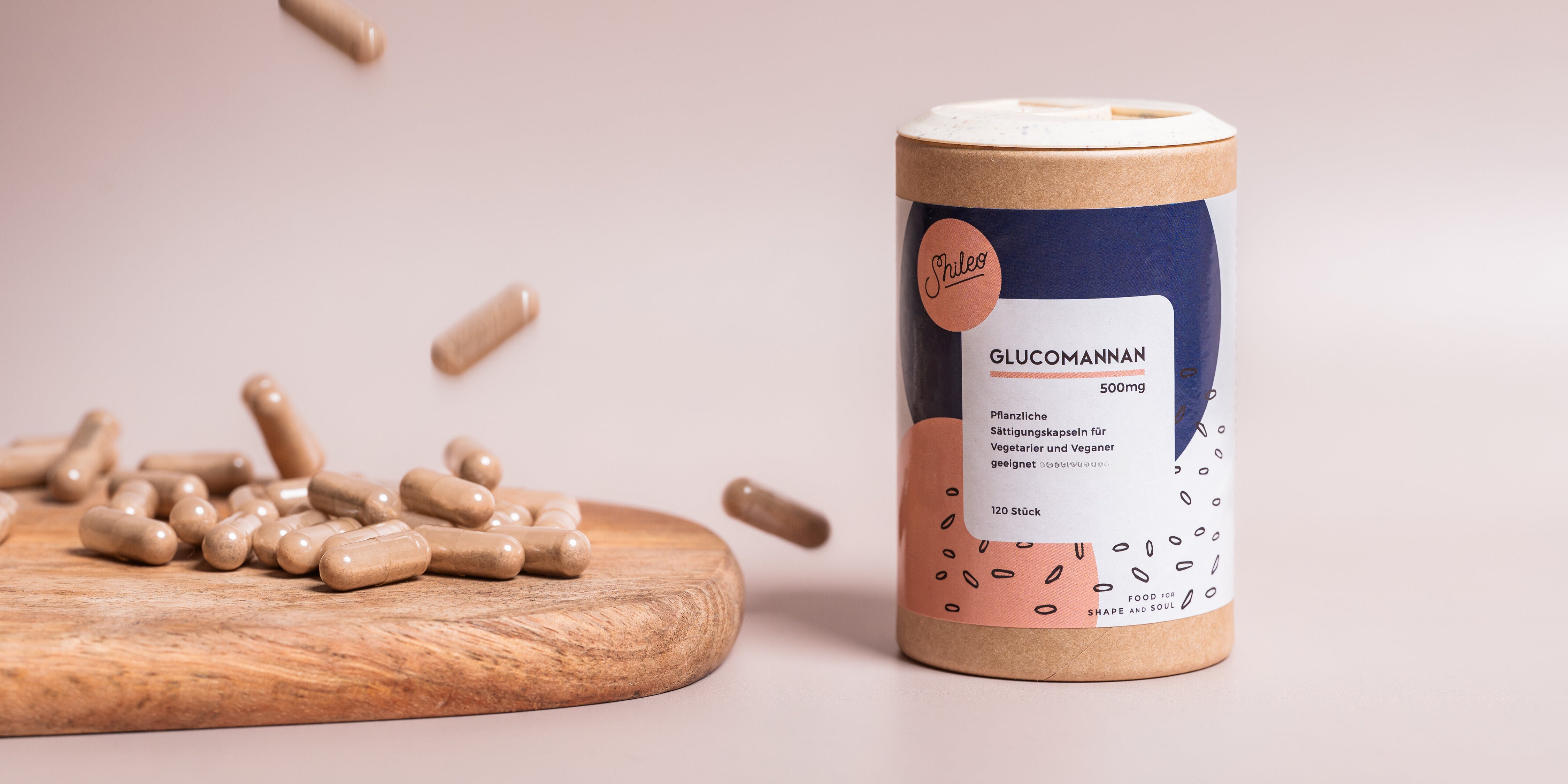 Nahrungsergänzungsmittel Konjak-Glucomannan