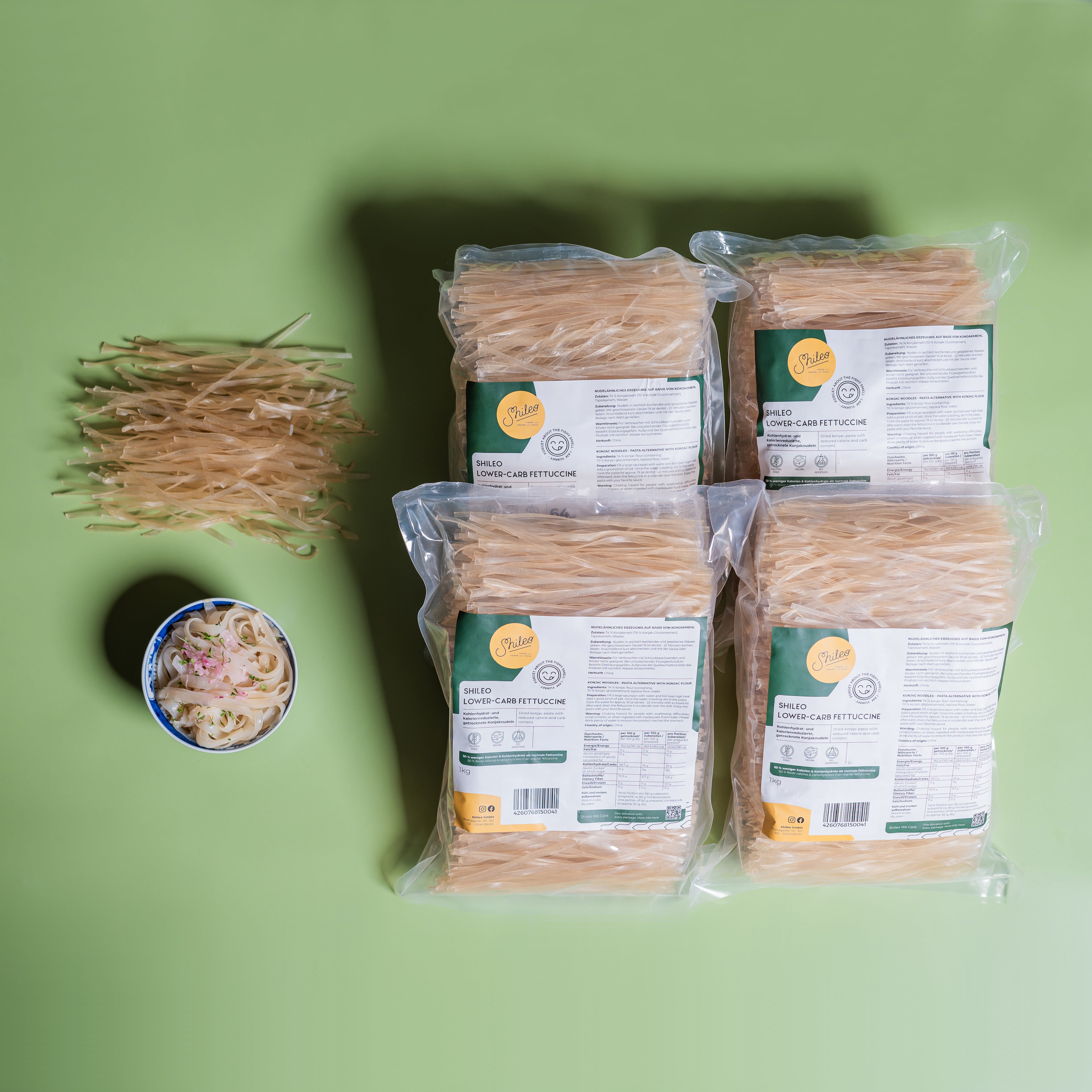 Shileo Lower-Carb Fettuccine, 4kg