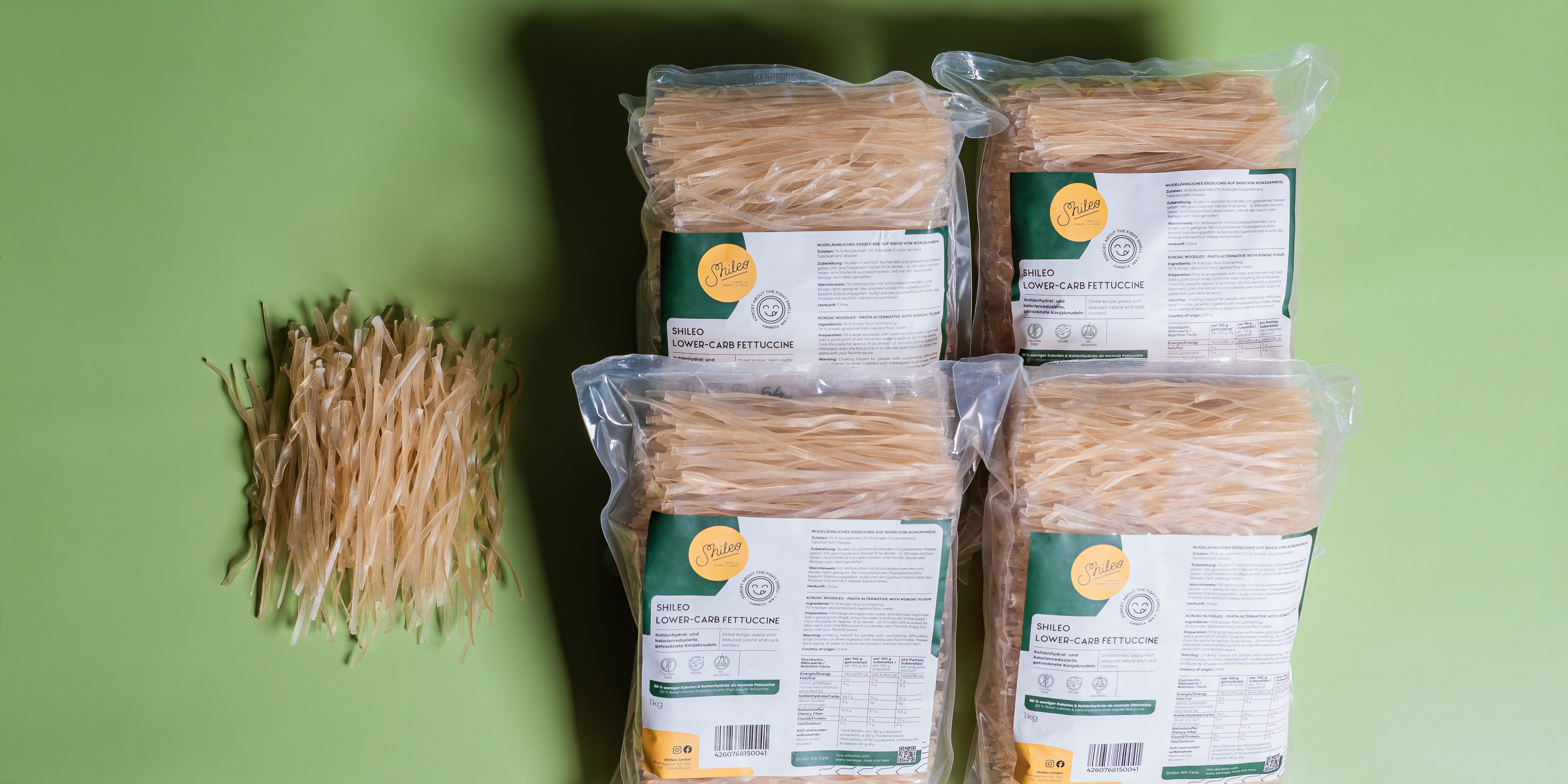 Shileo Lower-Carb Fettuccine, 4kg