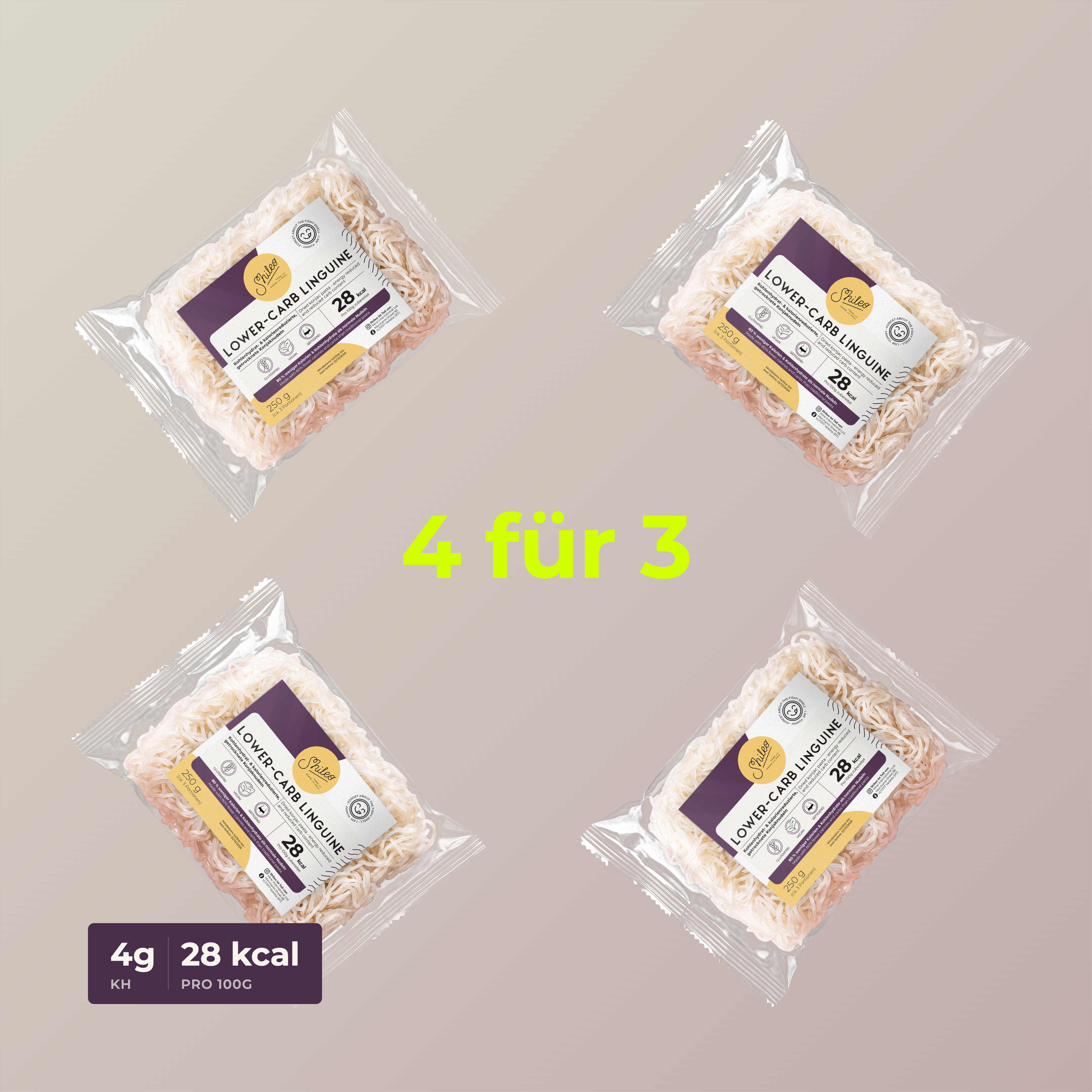 Shileo Linguine 4 für 3, 1kg