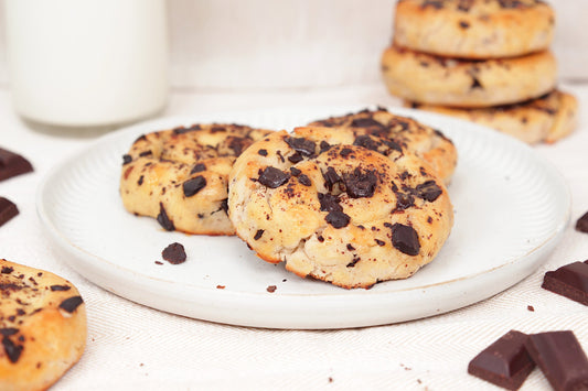 Keto Schokobrötchen verfeinert mit Konjakmehl