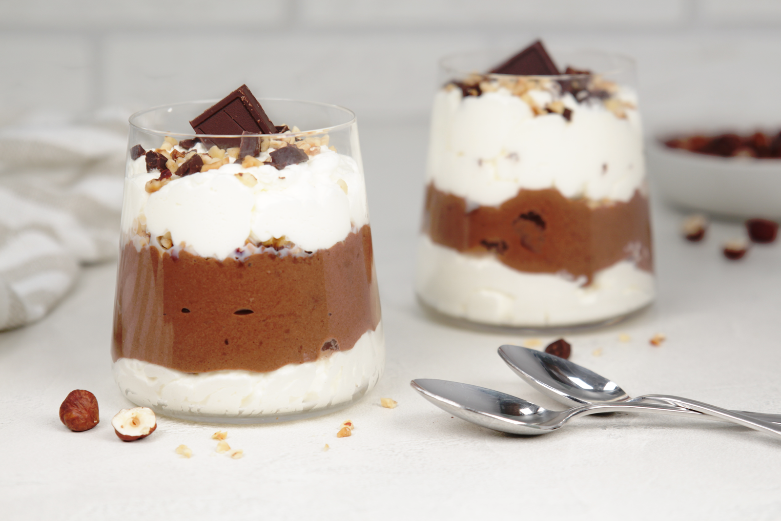 Keto Schokopudding mit Konjakmehl