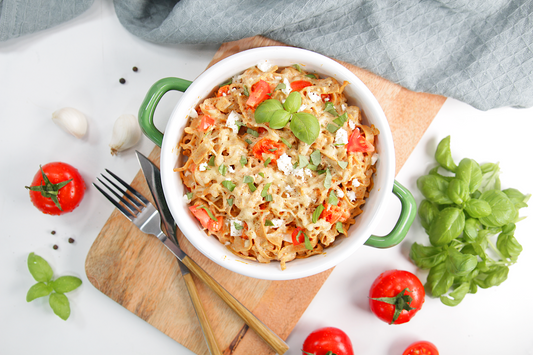 Keto Baked Feta Pasta