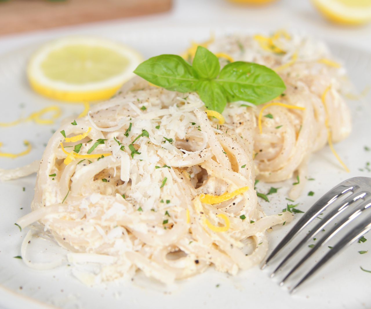 Low Carb Zitronenpasta