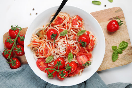 Oat Spaghetti mit Tomatensoße