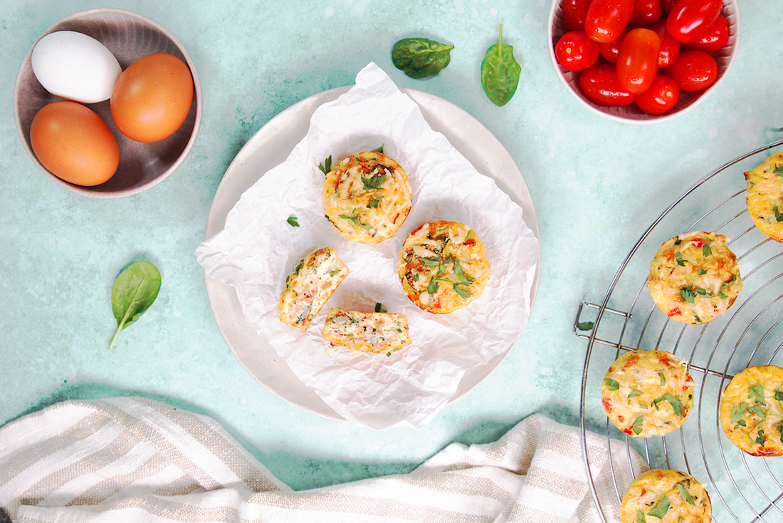 Frühstücksmuffins mit Konjakreis