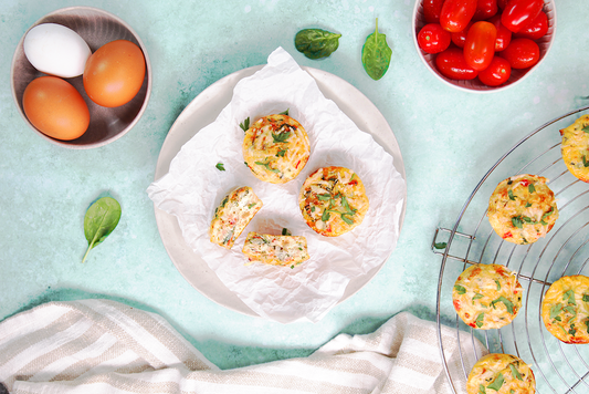 Frühstücksmuffins mit Konjakreis