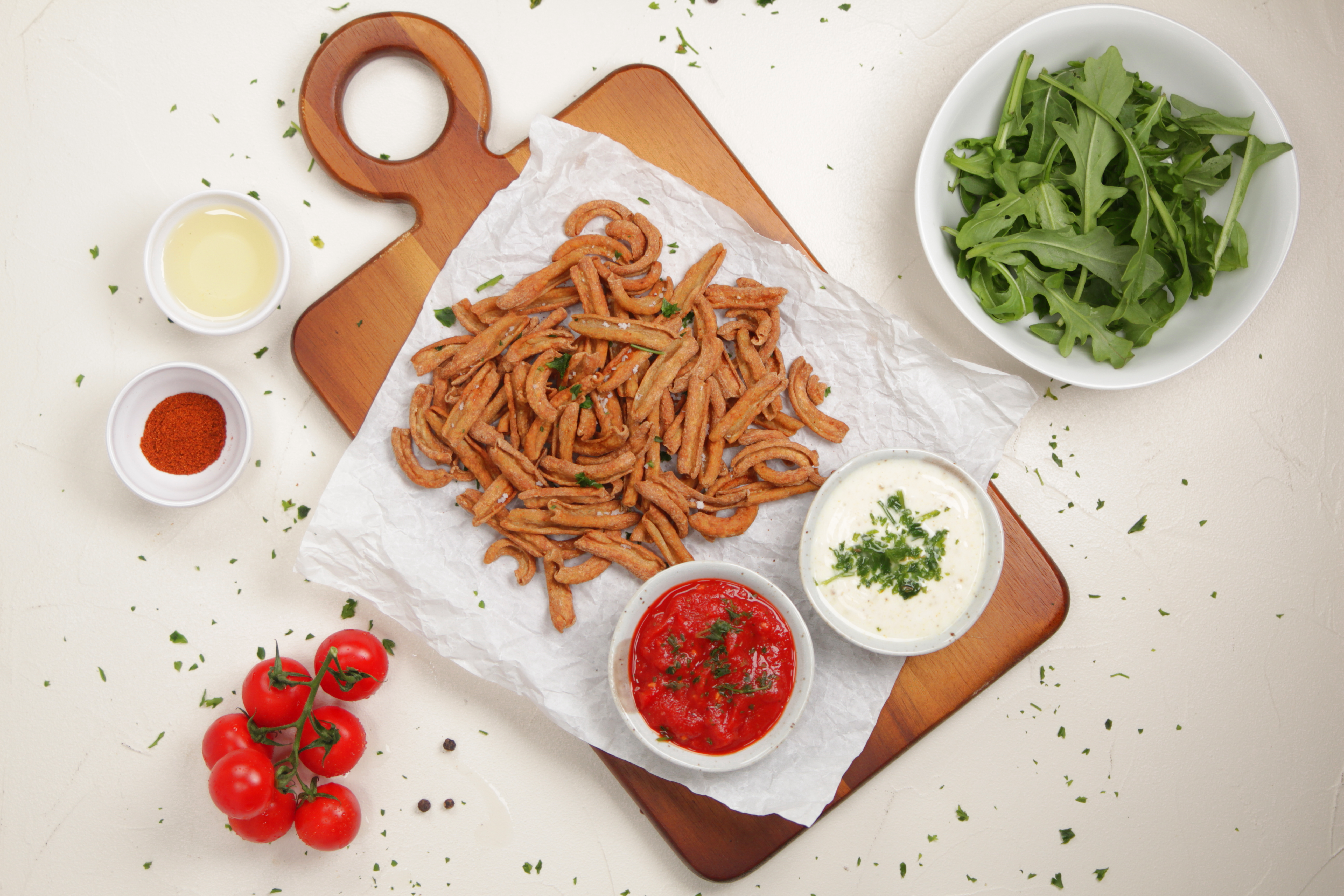 Protein Pasta Chips