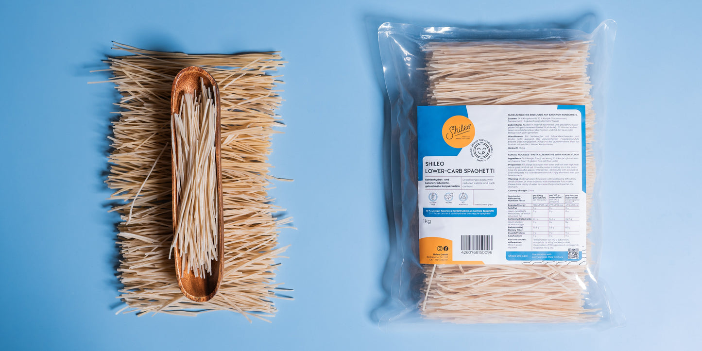 Shileo Lower-Carb Spaghetti, 1kg
