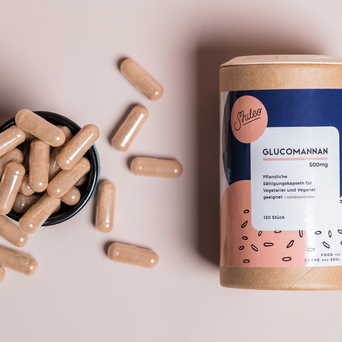Nahrungsergänzungsmittel Konjak-Glucomannan