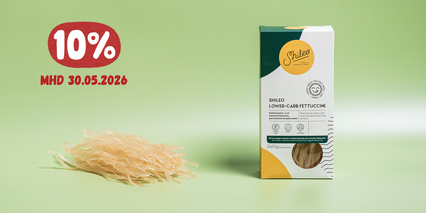 Shileo Lower-Carb Fettuccine, 240g