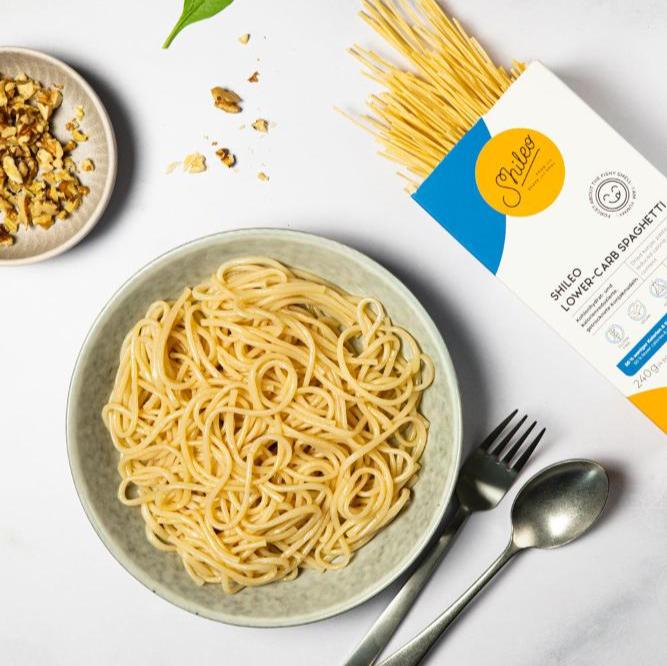 Shileo Lower-Carb Spaghetti, 240g