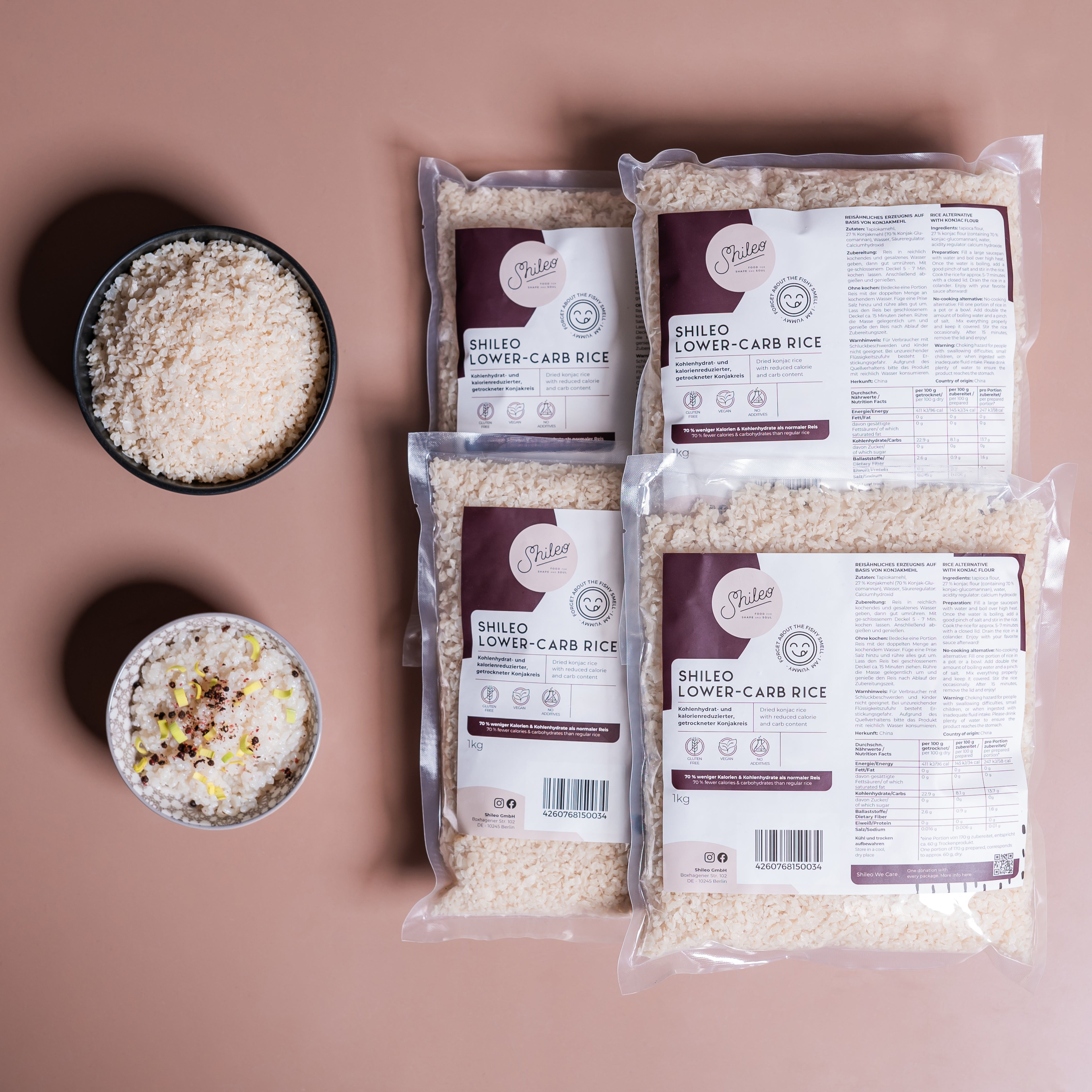 Shileo Lower-Carb Rice, 4kg
