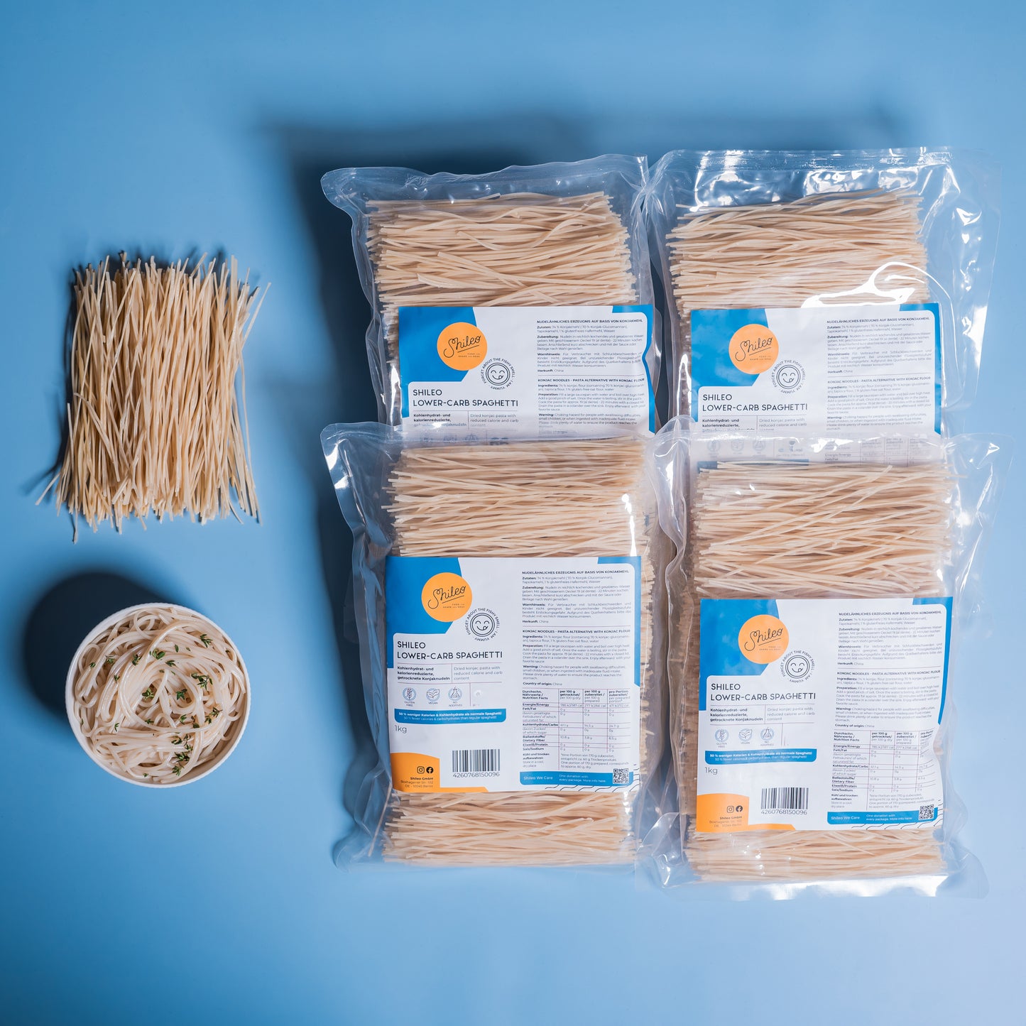 Shileo Lower-Carb Spaghetti, 4kg