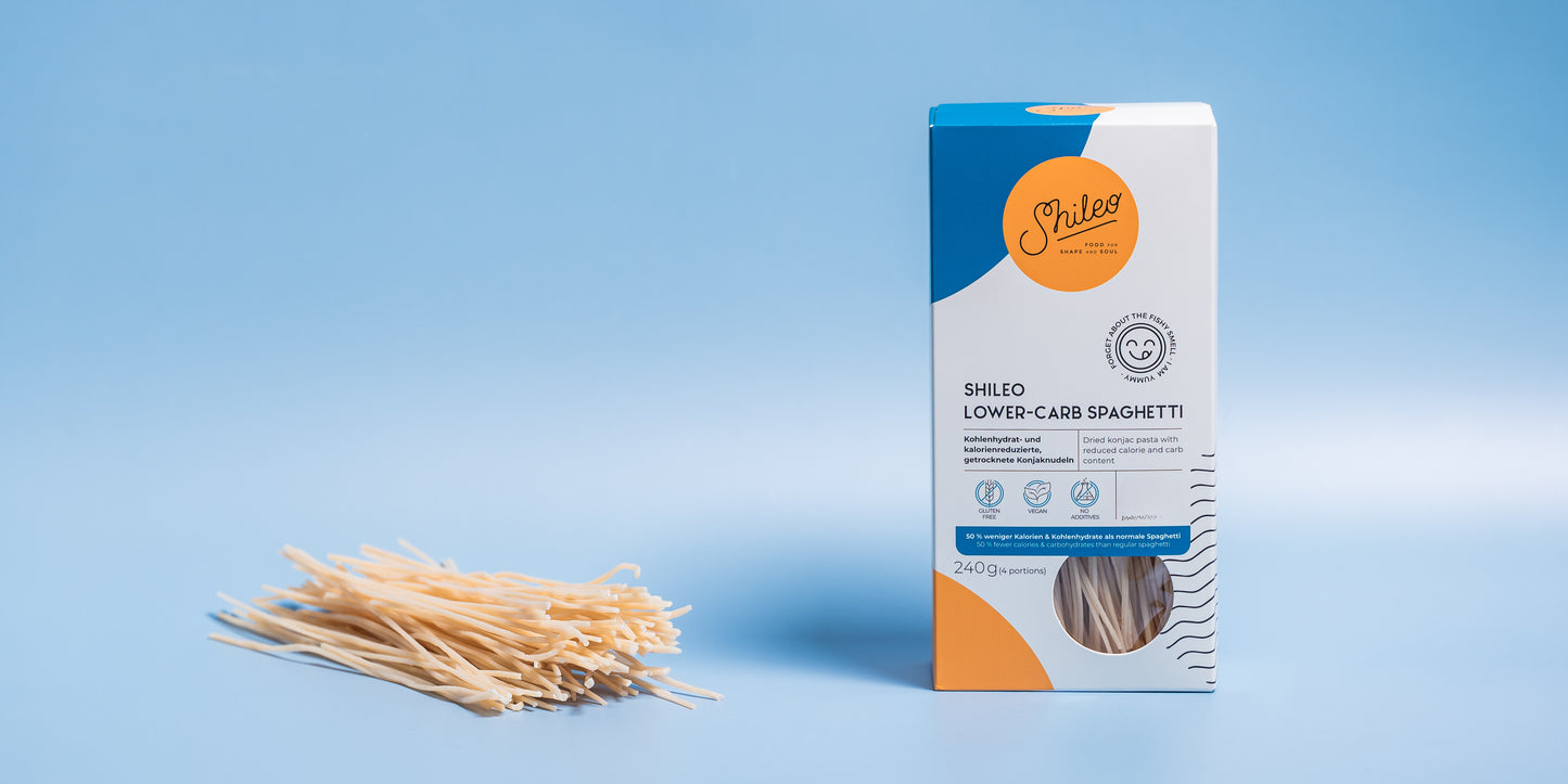 Shileo Lower-Carb Spaghetti, 240g