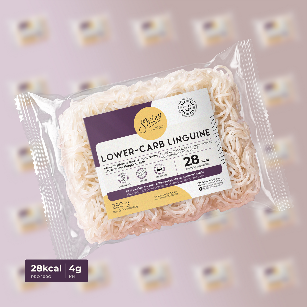 Shileo Lower-Carb Linguine, 4kg